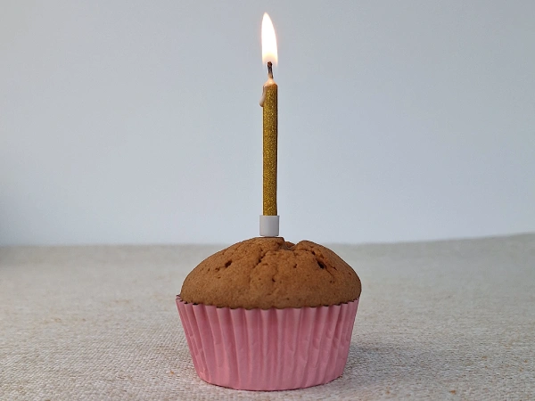 Een cupcake natuur.
