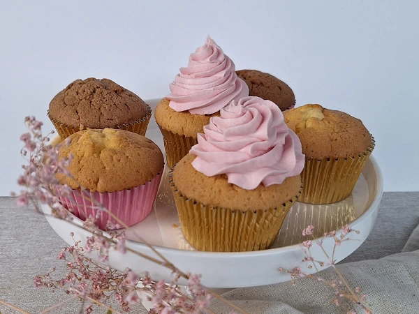 Cupcakes van Kjenta Patisserie en chocolaterie.