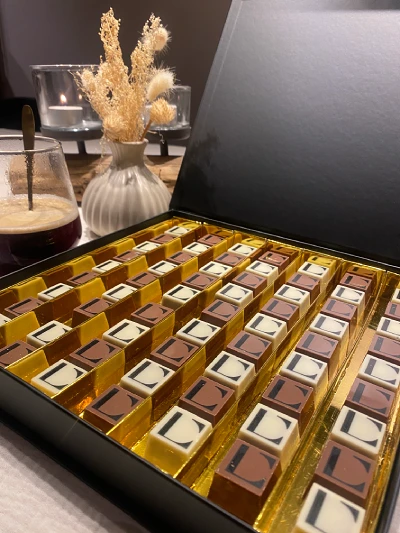 Pralines met logo - Voor bedrijven